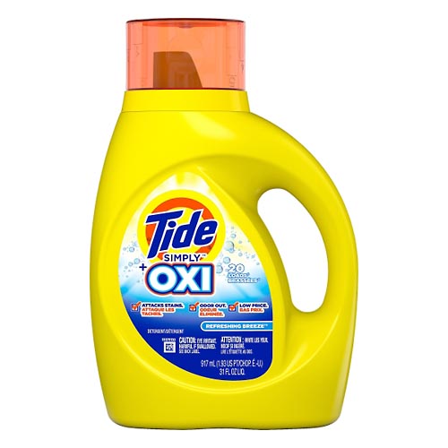 Image for Tide Detergent, Refreshing Breeze,917ml from Service Drug