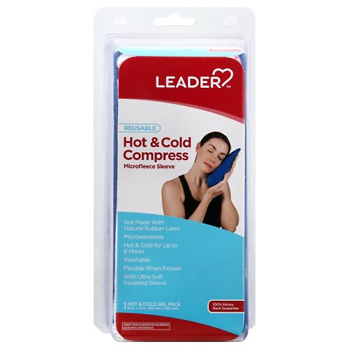 Image for Leader Hot & Cold Compress, Reusable,1ea from Service Drug