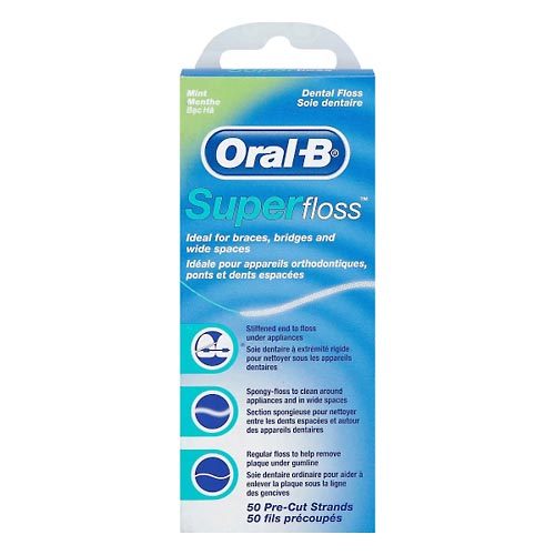 Image for Oral-B Dental Floss, Mint,50ea from Service Drug